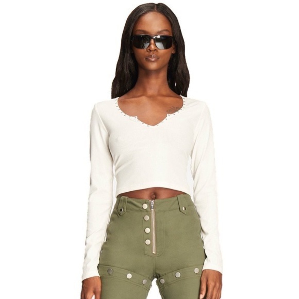I.AM.GIA Sage Top White